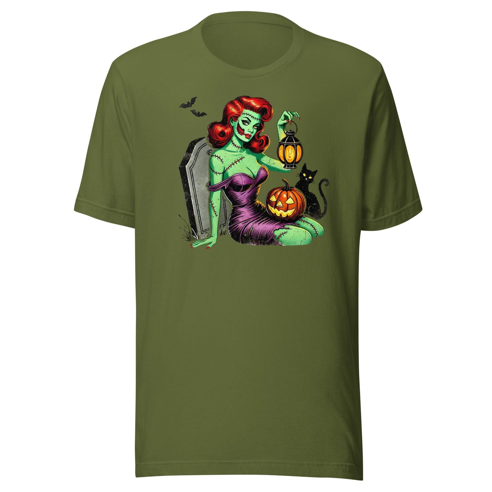 Retro Halloween Pin-Up T-shirt