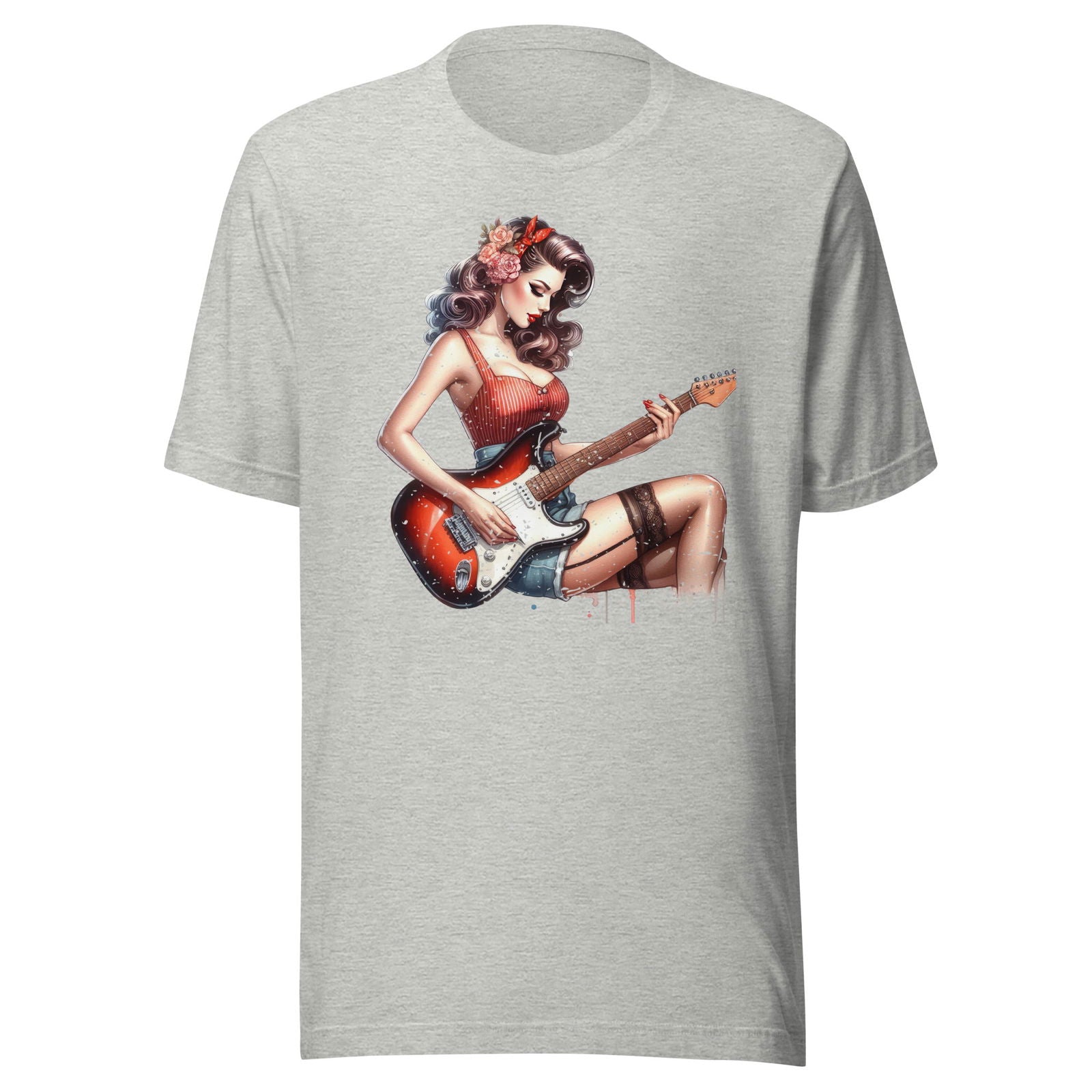 Rockabilly style women's graphic tee