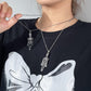 2 Skeleton Necklaces / Lover Gift / Punk - Rock - Gothic Style