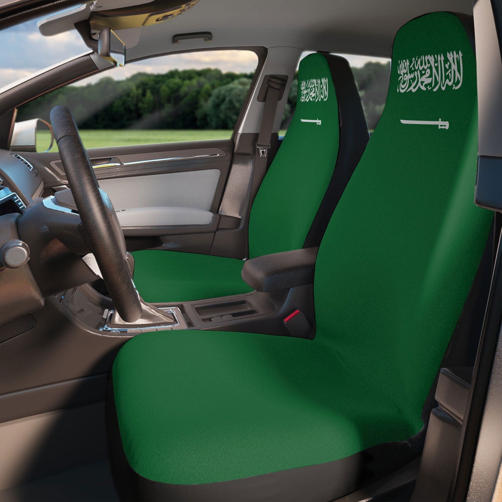 Saudi Arabia Flag Car Seat Covers