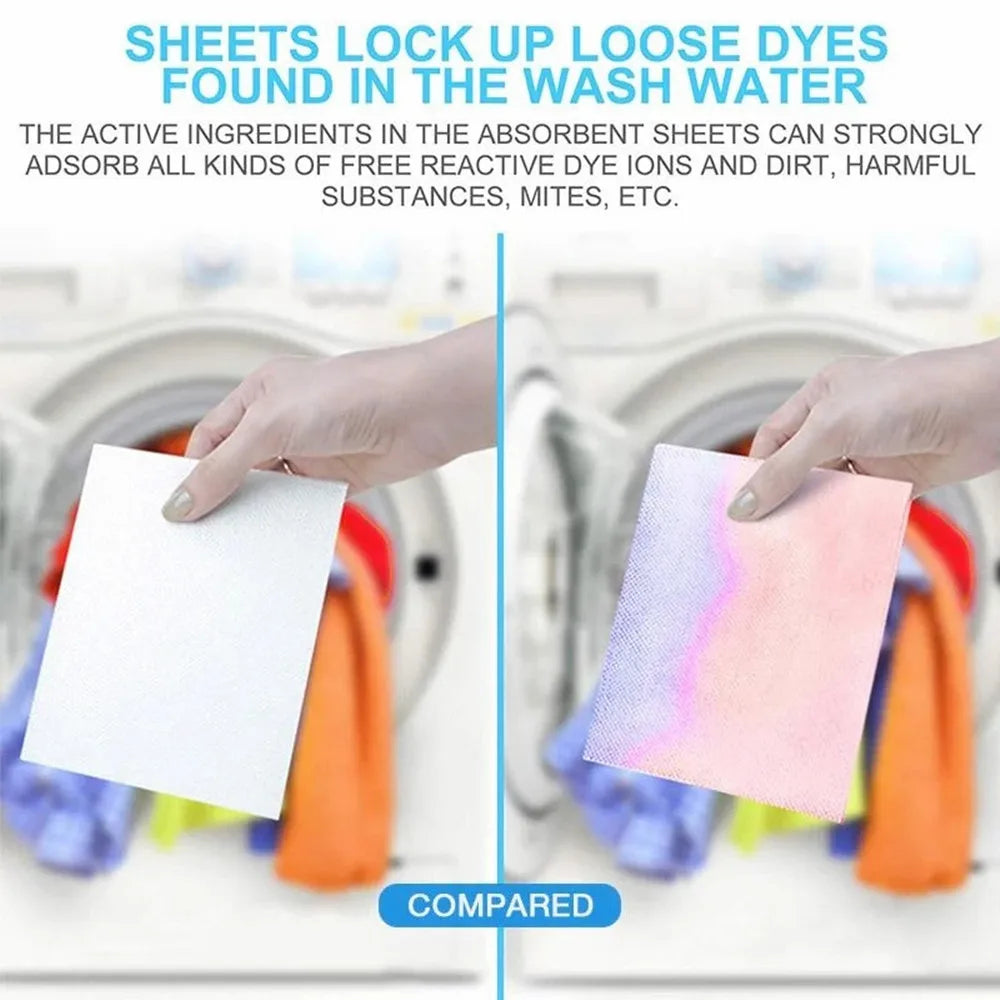 Laundry Sorting Nightmare Solved! Color Catcher Sheets for Mixed Washes
