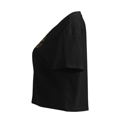 Side view  Armenian pride crop top