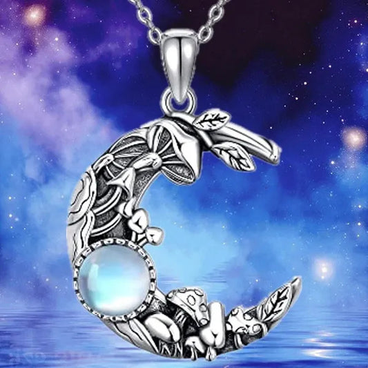 Silver Moon Pendant necklace