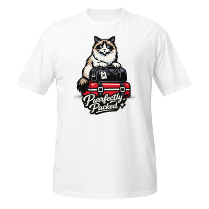 Soft cotton t shirt gift for ragdoll owners