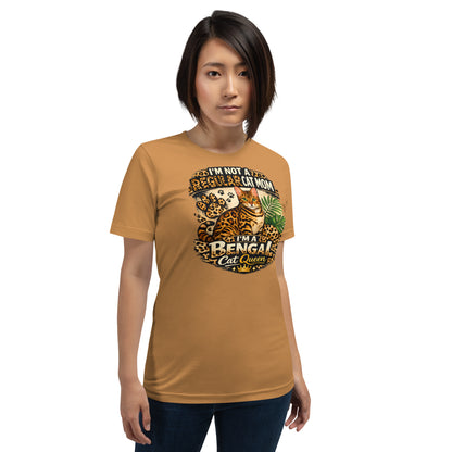 Stylish Bengal cat mom casual wear