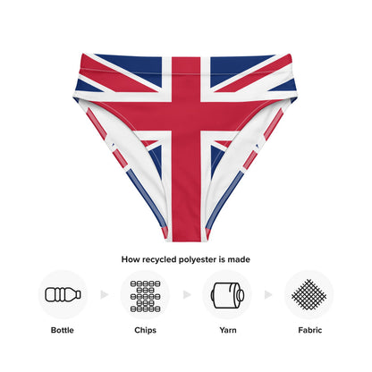 Stylish Union Jack swim bottoms designed for comfort and durability