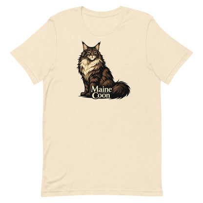 Stylish cat lover apparel Maine Coon gift idea