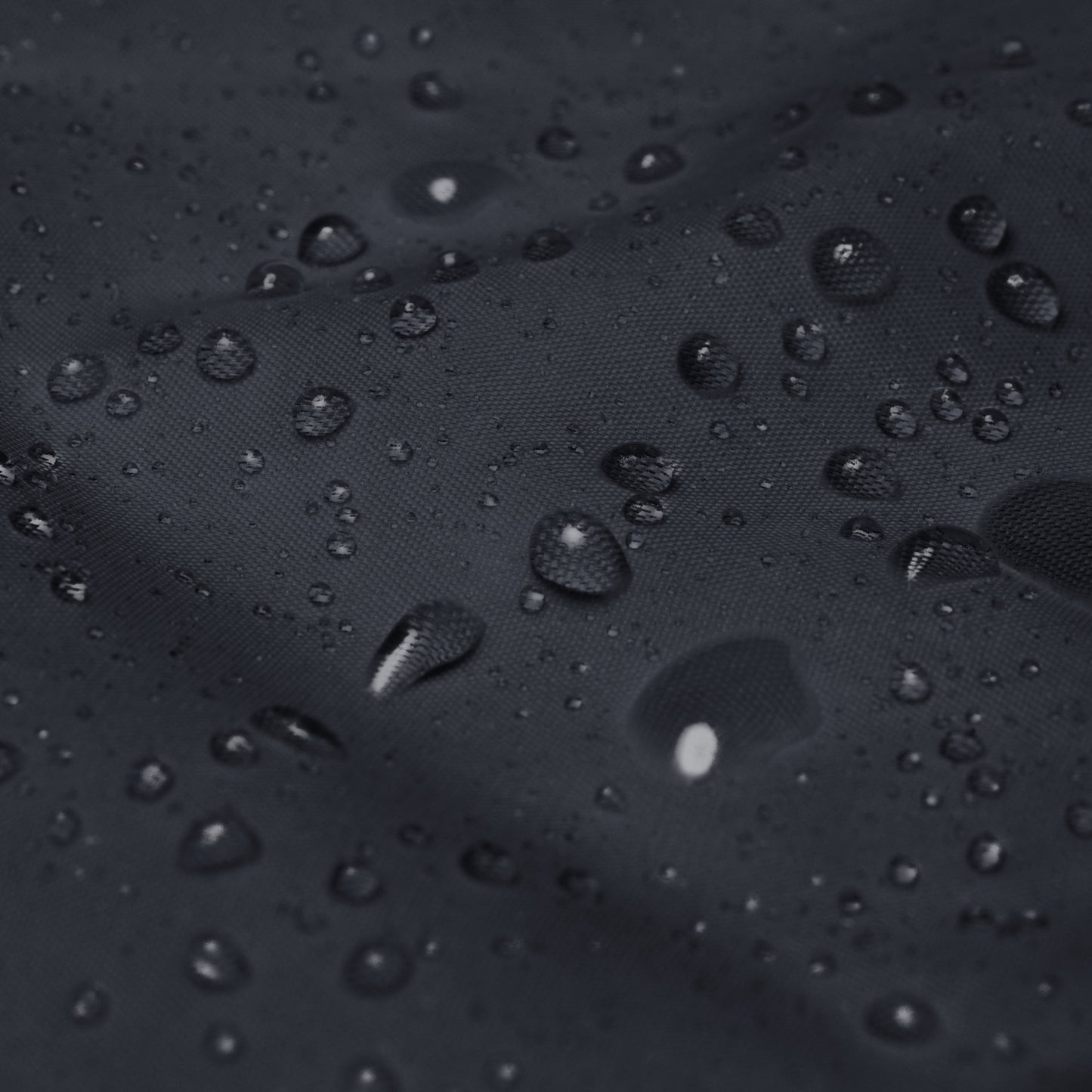 Water-resistant fabric with rain droplets on Armenian Pride windbreaker jacket