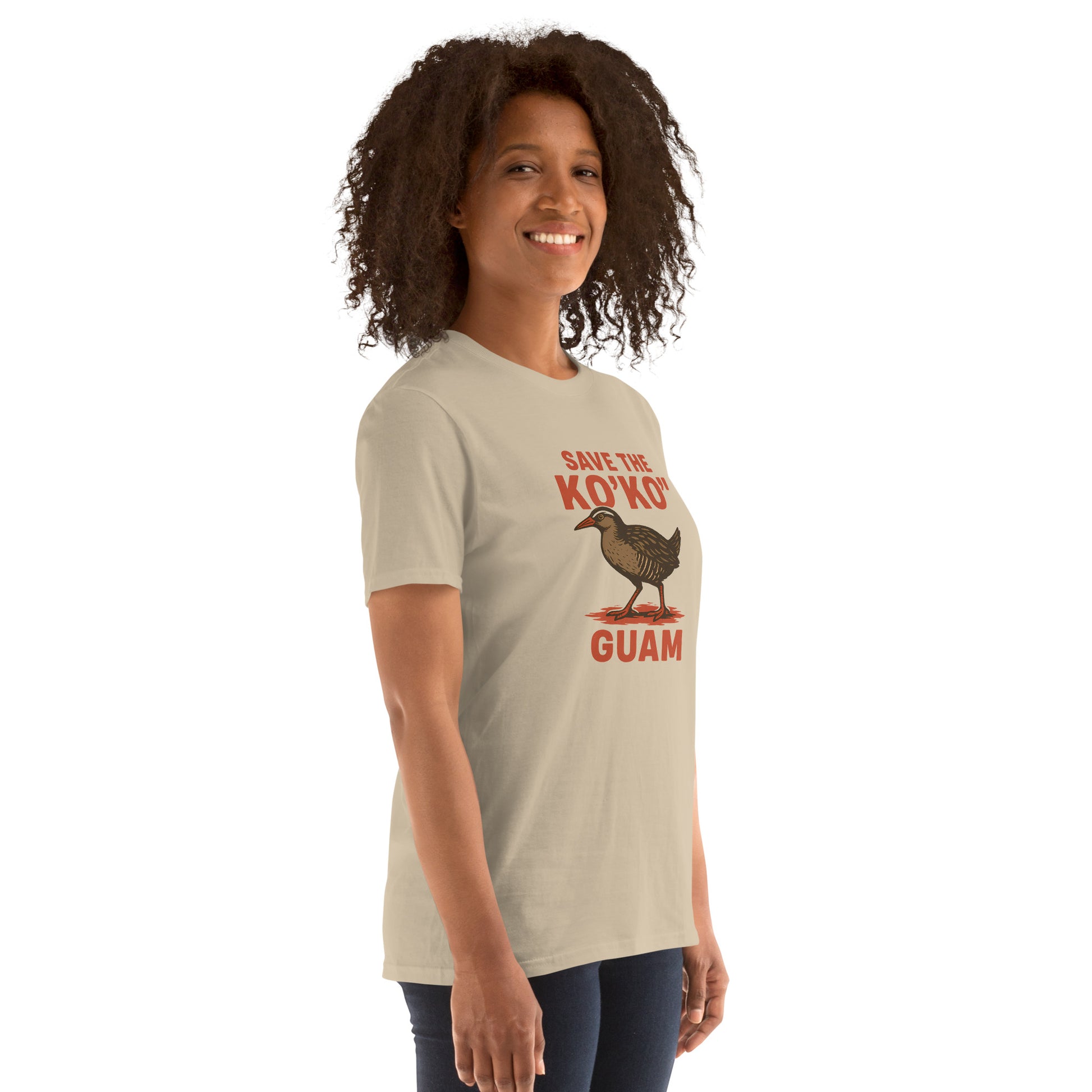 Wildlife protection Guam rail shirt