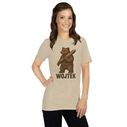 Wojtek the soldier bear unisex cotton T-shirt