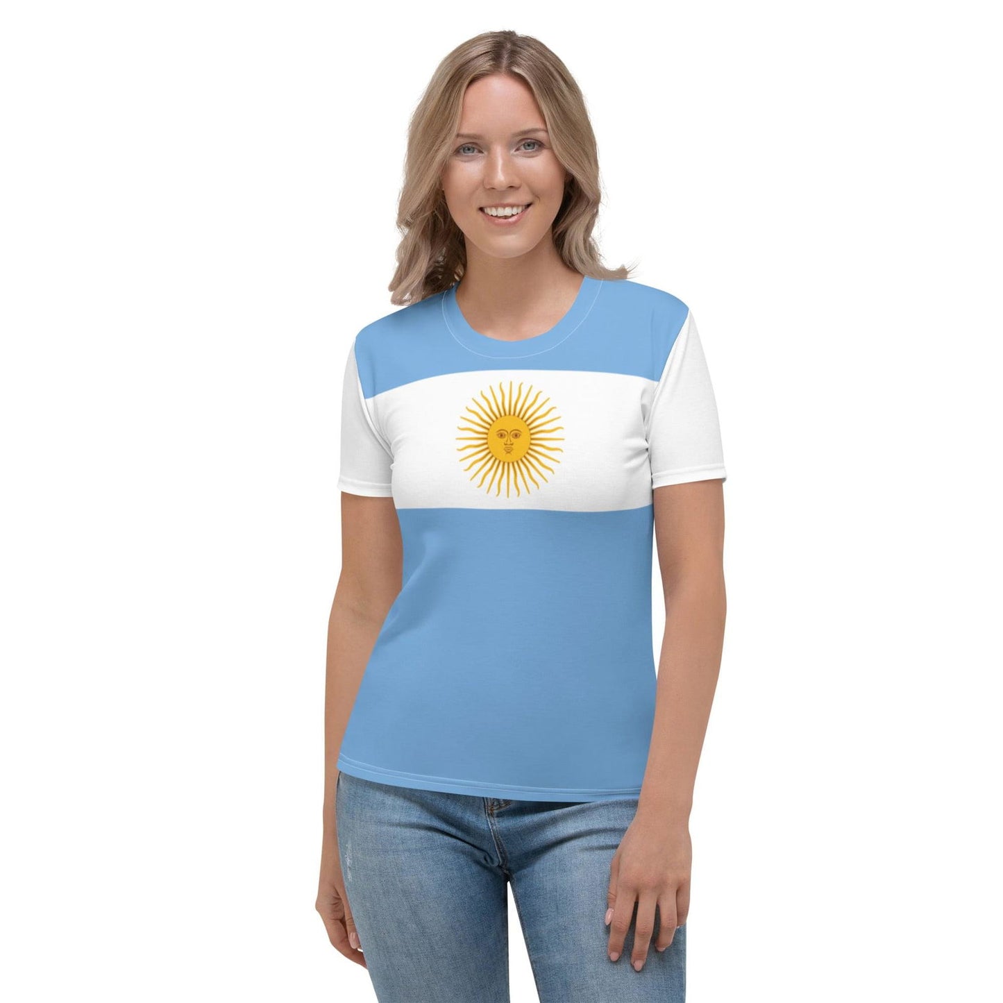 Women's Argentina Flag Shirt