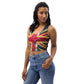 Crop Top With The Union JAck Flag