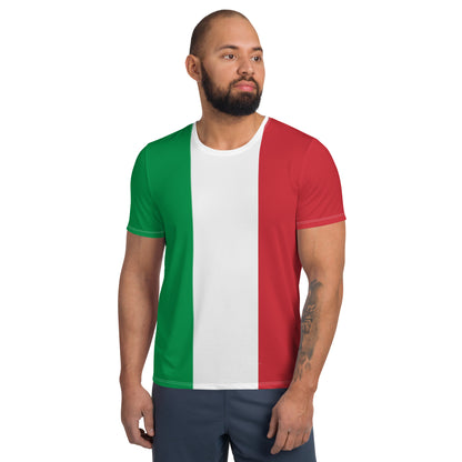 Italy Flag T-shirt / Athletic T-shirt Fot Italy Lover