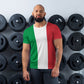 Boldly Italian: Fashion-forward Tee Celebrating the Tricolore