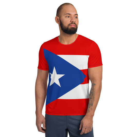 Puerto Rico Flag T-shirt Men / Puerto Ricans Patriotic Shirt