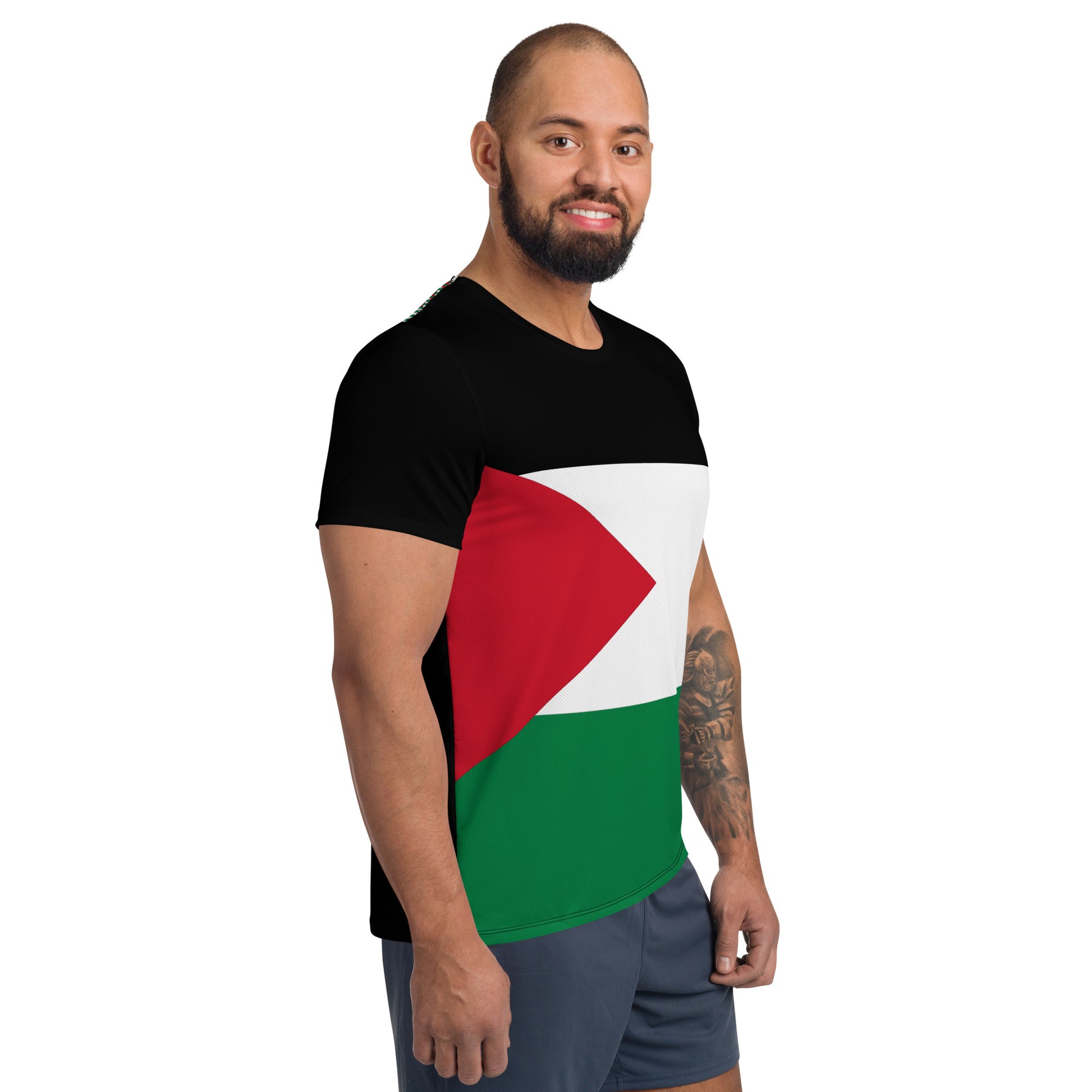 Palestine Tshirt Flag Color