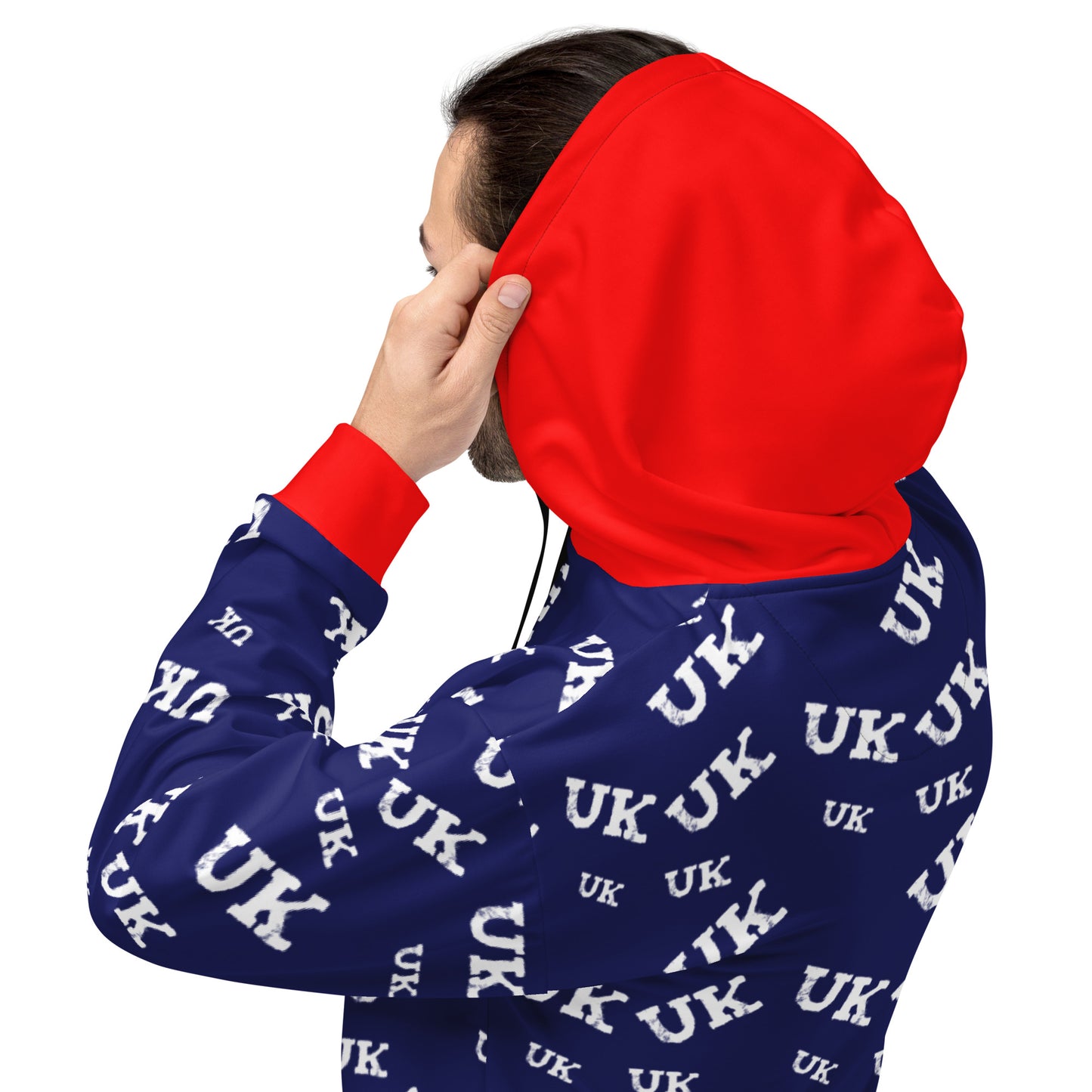 UK Hoodie with Union Jack Design