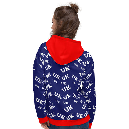 Back Side UK Hoodie / Union Jack Clothing