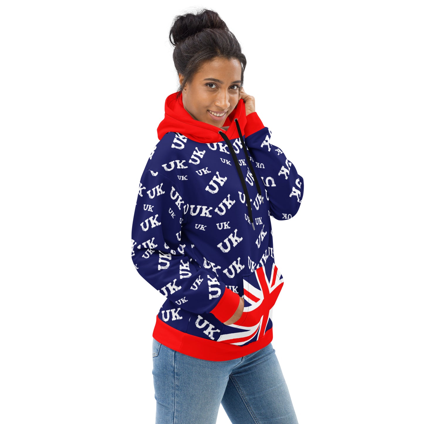 Warm and Trendy Hoodie with UK Flag