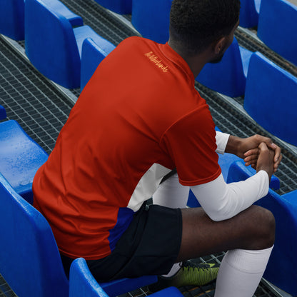 Netherlands Flag T-shirt - Stand out at festivals with this stylish jersey (red, white, blue)