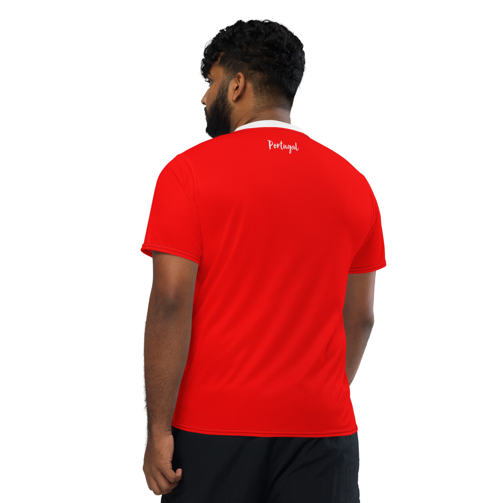 Show your Portuguese pride with this comfortable and stylish jersey (back side)