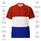 Netherlands Flag T-shirt - UPF50+ sun protection for outdoor activities (red, white, blue)