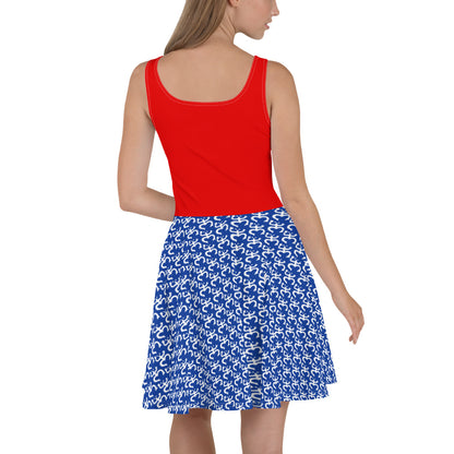 Puerto Rican Flag Dress For Women