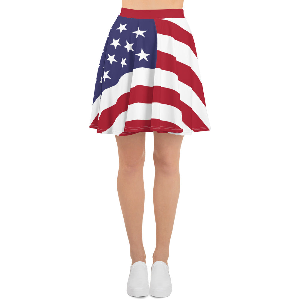 Women's American flag inspired skirt - Independence Day outfit