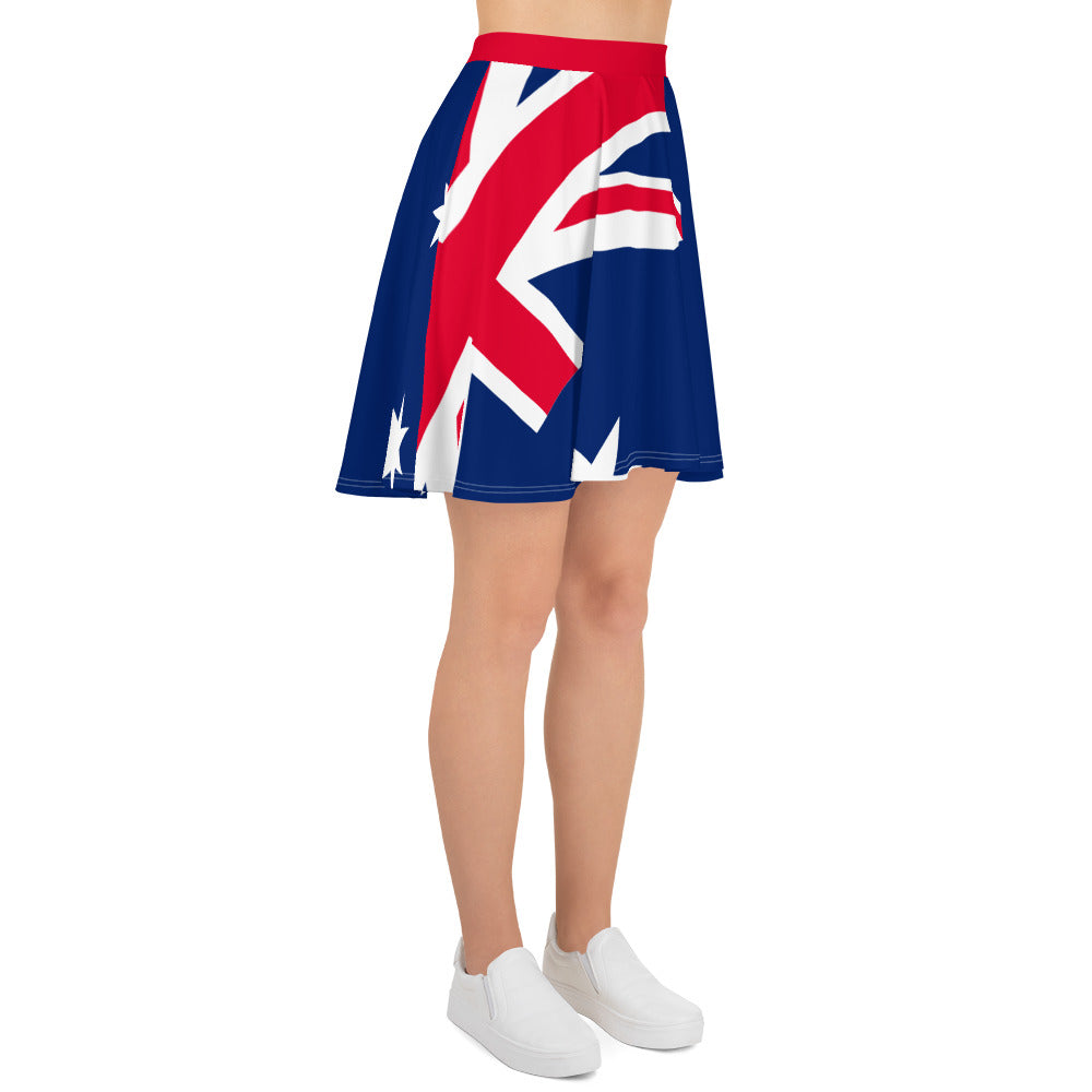 Summery Australian flag skirt