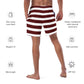 America Flag Mens Swim Trunks / Quick-drying Fabric / Variety Of Pockets / Eco Friendly