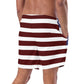 美国国旗男士泳裤/快干面料/多种口袋/环保