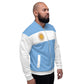 Veste bomber drapeau argentin / Style vestimentaire unisexe Argentine