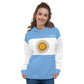 Argentijnse kleding / Hoodie-outfit met vlag van Argentinië