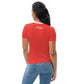 Back Side Canadian-Made Women's T-Shirt - Perfect for Canada Day 