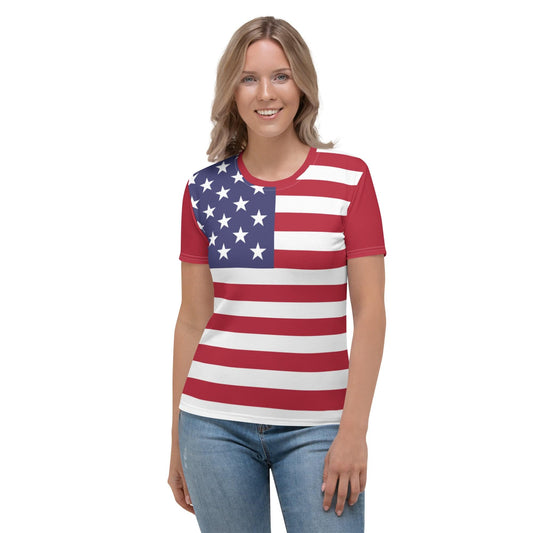 4 juli shirt voor onafhankelijkheidsdag/dames-T-shirt