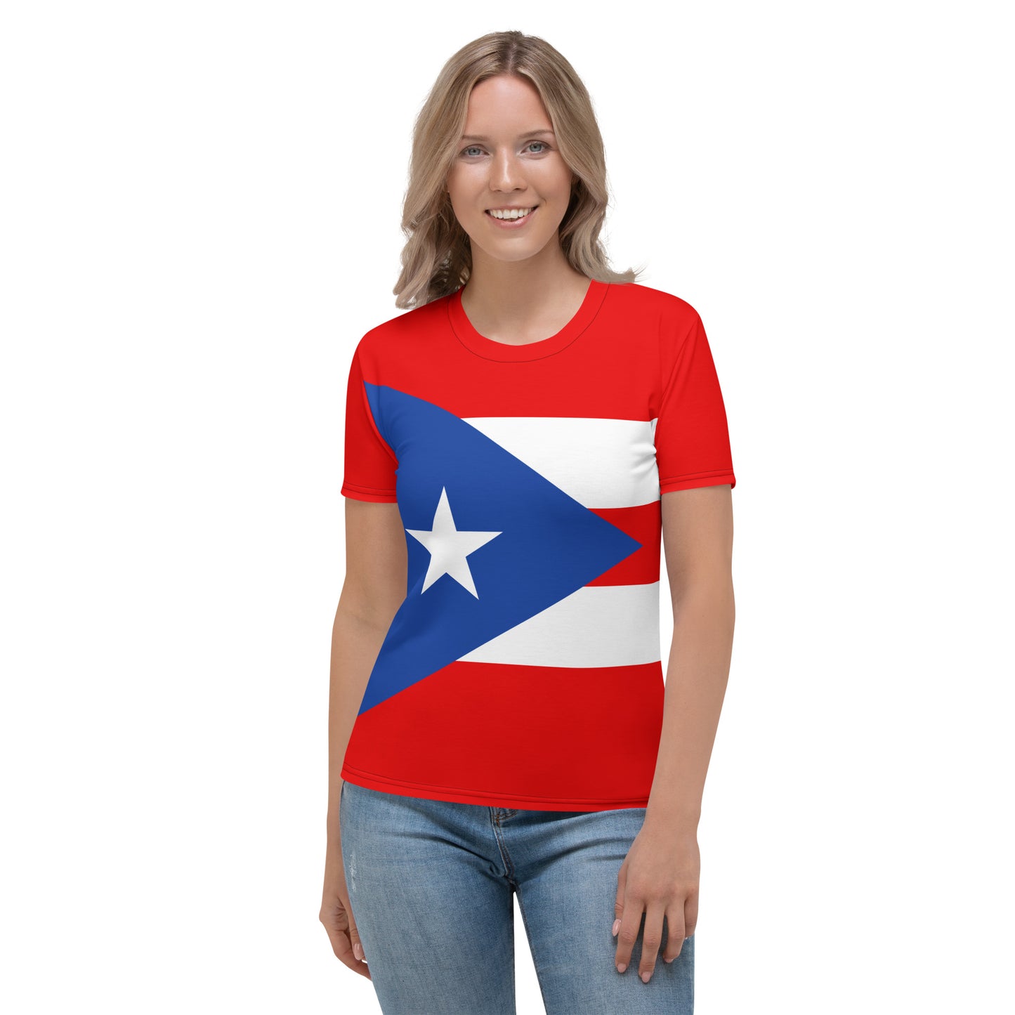 Puerto Rico Flag T-shirt Women / Puerto Ricans Patriotic Shirt