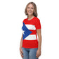 Feminine Puerto Rican Flag T-Shirt - Display Your Pride