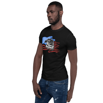 Soft cotton t-shirt with patriotic design