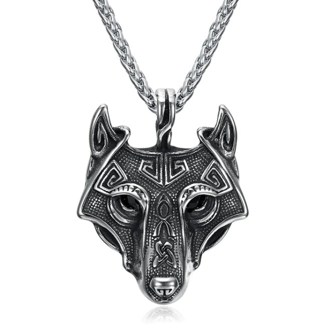 asgard crafted wolf necklace