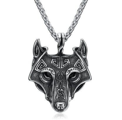 asgard crafted wolf necklace