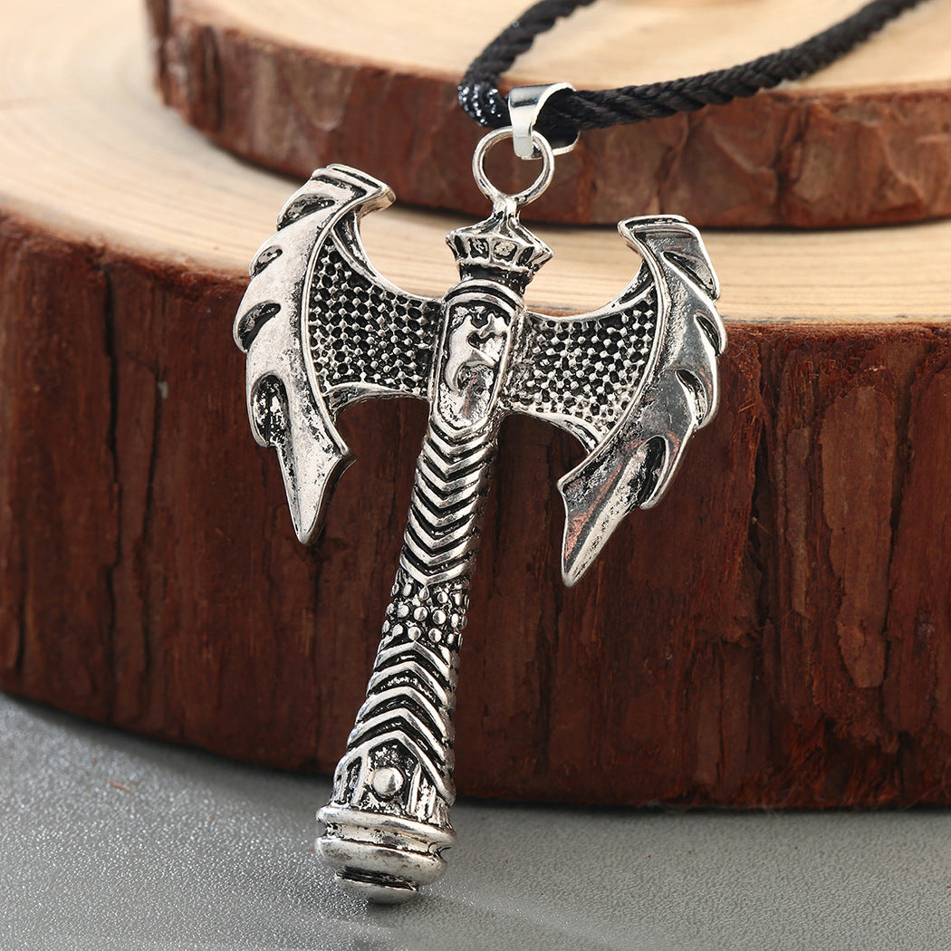 axe pendant necklace