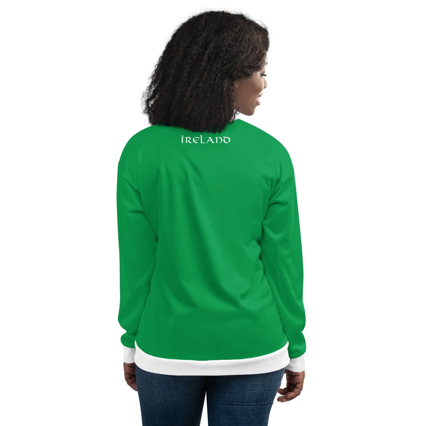 back side ireland bomber jacket