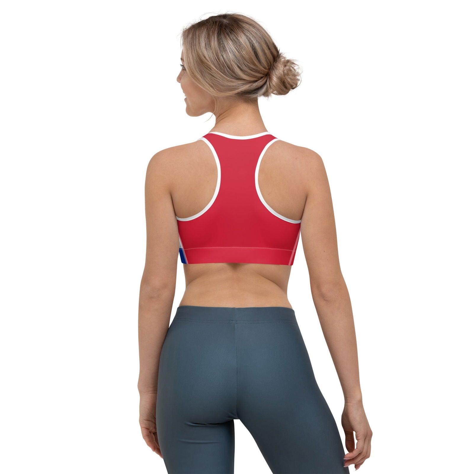 back side sports bra