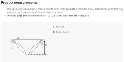 Australia Flag Recycled String Bikini Bottom