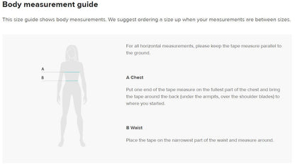 body measurement guide