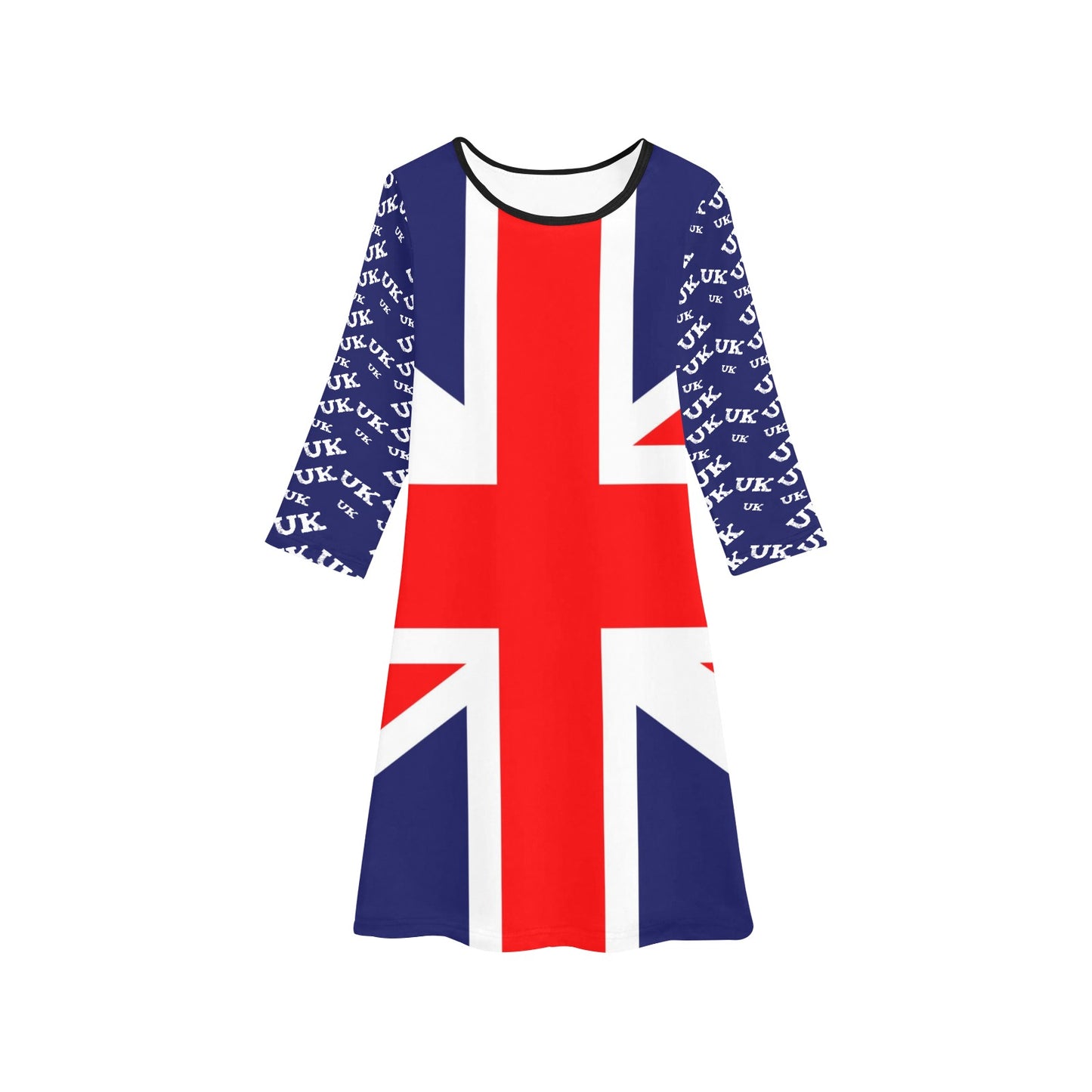 Union Jack dress for girls St. George's Day