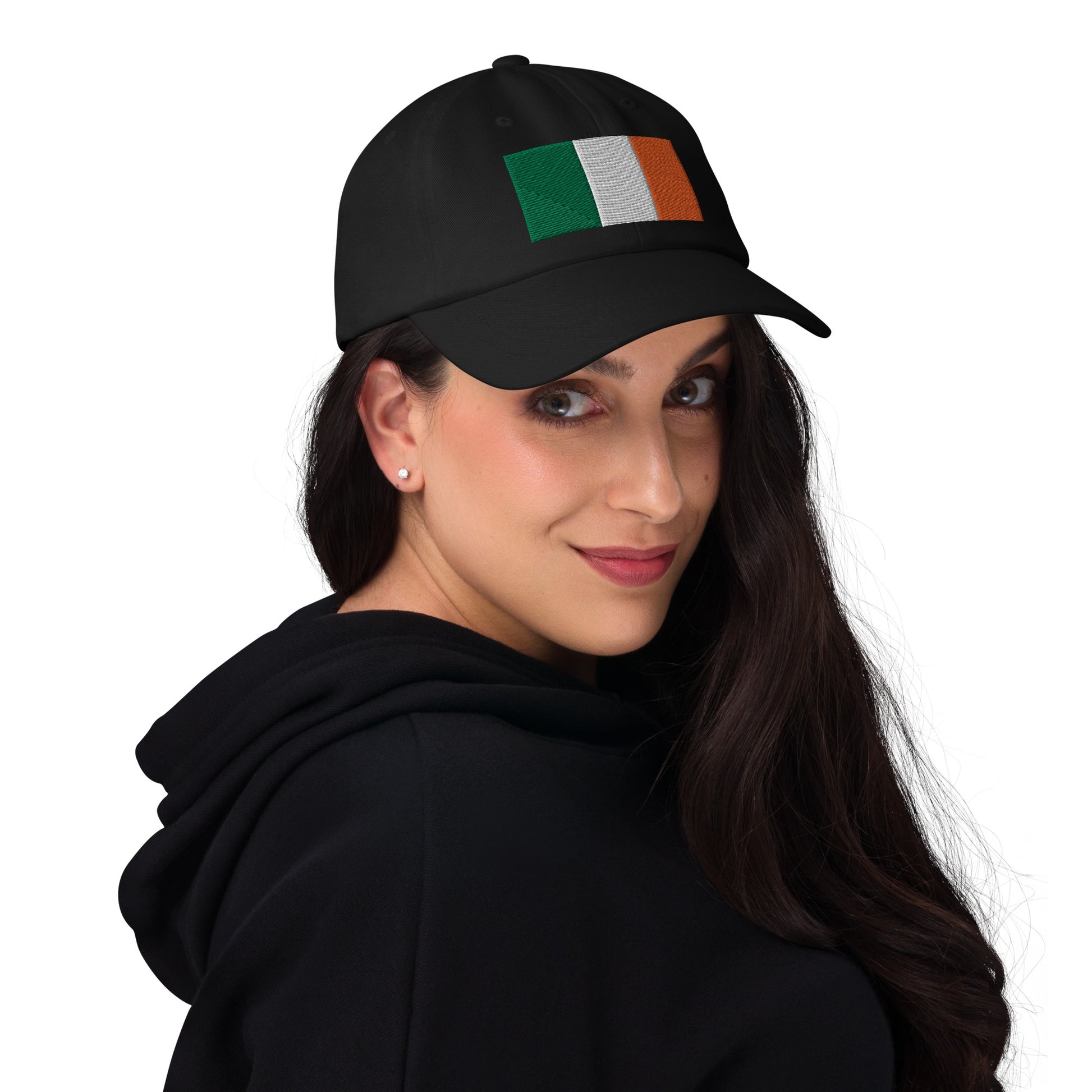 Unisex Embroidered Irish Flag Dad Hat