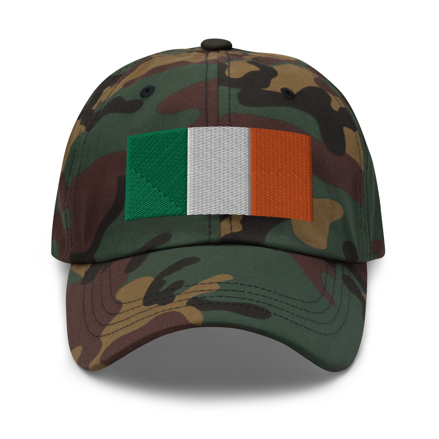 Embroidered Irish Flag Dad Hat for Men and Women