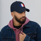 Support France with Embroidered Flag Dad Hat
