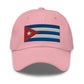 Cuban Flag Hat for Men: Stylish dad hat featuring the Cuban flag, perfect for women.